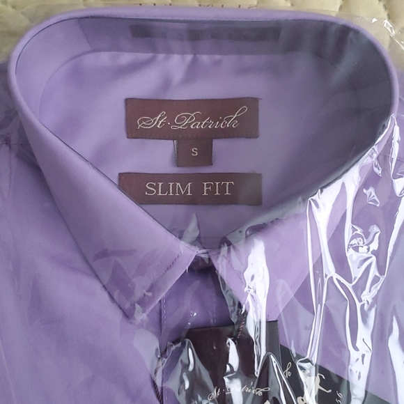 Youth lavender dress shirt - Picture 3 of 3